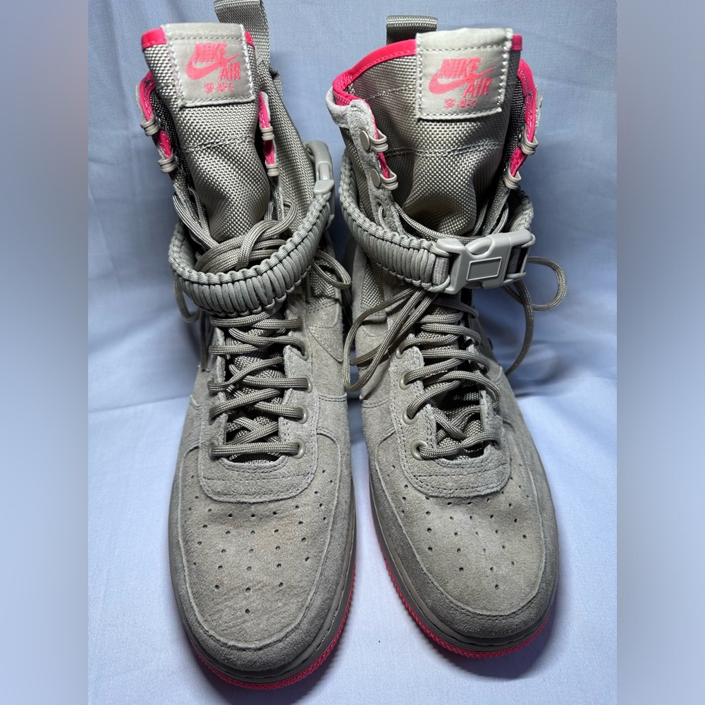Nike SF Air Force 1 Rush Coral Size 10 - Picture 2 of 7